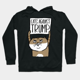 Cats Against Trump Hoodie